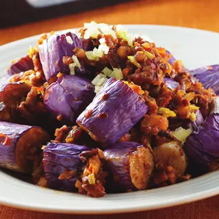 Aubergine sautée à la sauce yuxiang