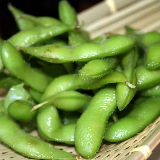Edamame, fèves de soja en cosse